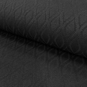 Dzianina swetrowa jacquard Diamond black