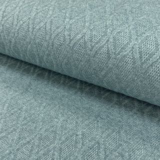 Dzianina swetrowa jacquard Diamond ocean blue