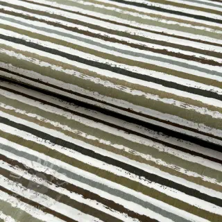 Bawełniana tkanina Small stripes Snoozy taupe