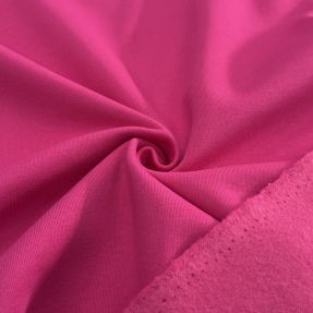 Dresówka drapana magenta