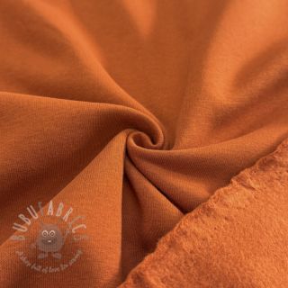 Dresówka drapana brick