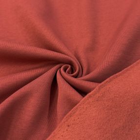 Dresówka drapana stone red