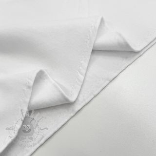 Dresówka drapana optical white