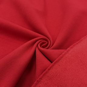 Dresówka drapana dark red