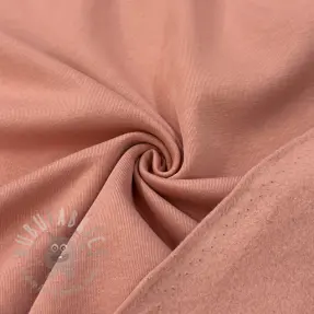 Dresówka drapana faded coral