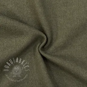 Dzianina swetrowa BABY KNIT camo green