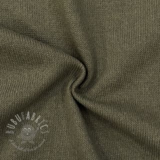 Dzianina swetrowa BABY KNIT camo green