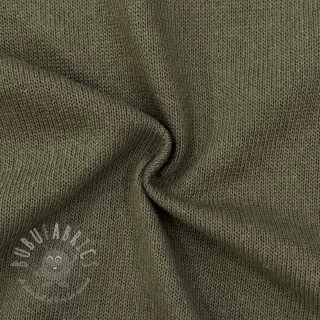 Dzianina swetrowa BABY KNIT camo green