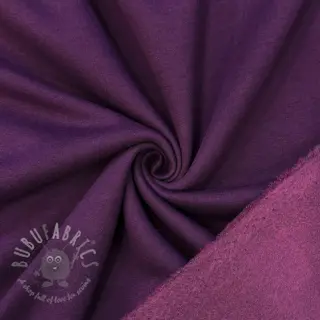 Dresówka drapana MELANGE bordeaux