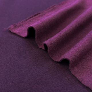 Dresówka drapana MELANGE bordeaux