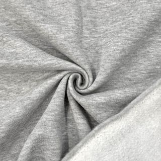 Dresówka drapana MELANGE light grey