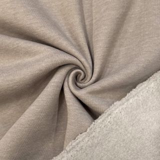 Dresówka drapana MELANGE sand