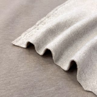 Dresówka drapana MELANGE sand