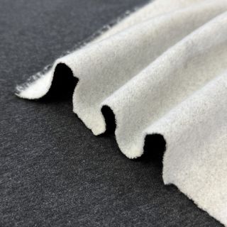 Dresówka drapana MELANGE dark grey