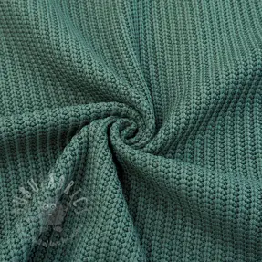 Dzianina swetrowa BIG KNIT ocean green
