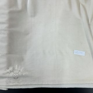 Tkanina elastyczny aksamit VELVET STRETCH ecru 2nd class