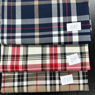 Pakiet tkanin tartan 017