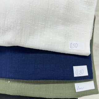 Pakiet tkanin bawełna z lnem 052