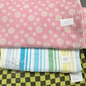 Pakiet tkanin double gauze 2324