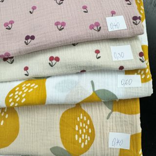 Pakiet tkanin double gauze 2327