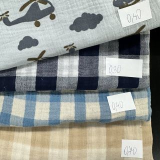 Pakiet tkanin double gauze 2340