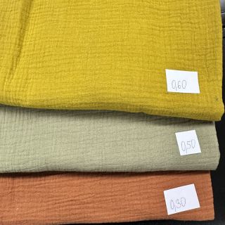 Pakiet tkanin double gauze 2343