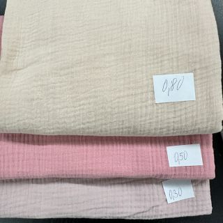 Pakiet tkanin double gauze 2345