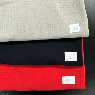 Pakiet tkanin double gauze 2359