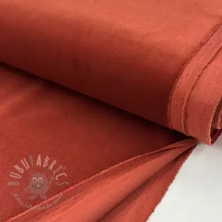 Tkanina aksamit VELVET LIGHT brick