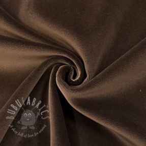 Tkanina aksamit VELVET PREMIUM chocolate