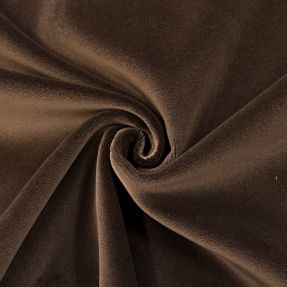 Tkanina elastyczny aksamit VELVET PREMIUM chocolate