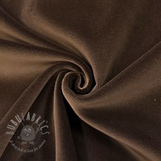 Tkanina aksamit VELVET PREMIUM chocolate