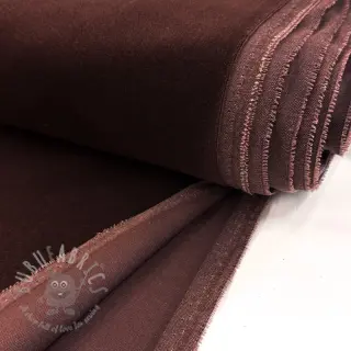 Tkanina aksamit VELVET LIGHT reddish brown