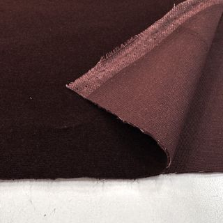 Tkanina elastyczny aksamit VELVET LIGHT reddish brown