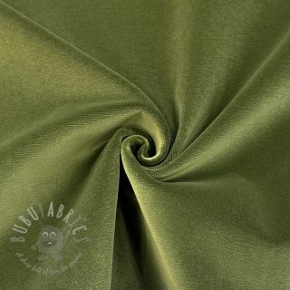 Tkanina aksamit VELVET PREMIUM khaki