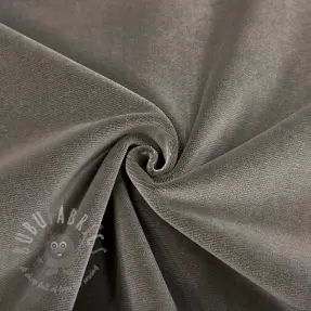 Tkanina aksamit VELVET PREMIUM taupe