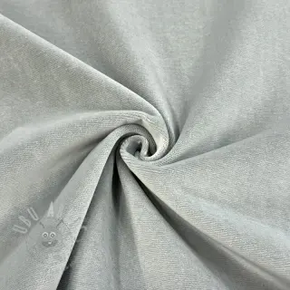 Tkanina aksamit VELVET PREMIUM light grey