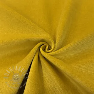 Tkanina aksamit VELVET LIGHT ochre