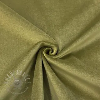 Tkanina aksamit VELVET PREMIUM olive