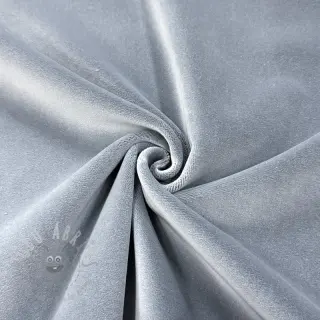 Tkanina aksamit VELVET PREMIUM blue grey