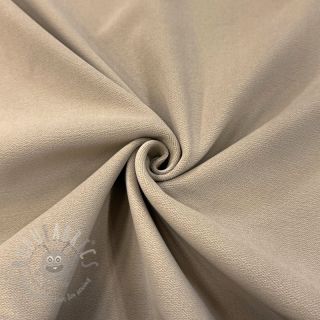 Tkanina aksamit VELVET LIGHT dark beige