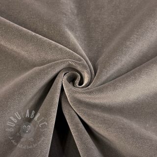 Tkanina aksamit VELVET PREMIUM mocha