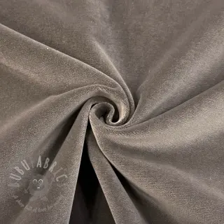 Tkanina aksamit VELVET PREMIUM mocha