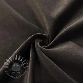 Tkanina aksamit VELVET PREMIUM dark chocolate