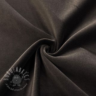 Tkanina aksamit VELVET PREMIUM dark chocolate