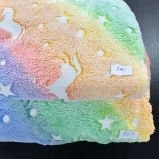 Pakiet tkanin polar Świecący w ciemności 017