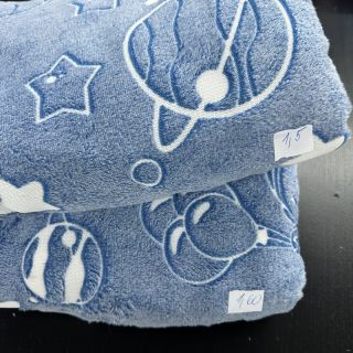 Pakiet tkanin polar Świecący w ciemności 018