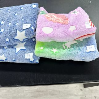 Pakiet tkanin polar Świecący w ciemności 020