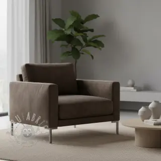 Tkanina aksamit VELVET PREMIUM taupe