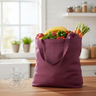 Len enzymatycznie prany wine red